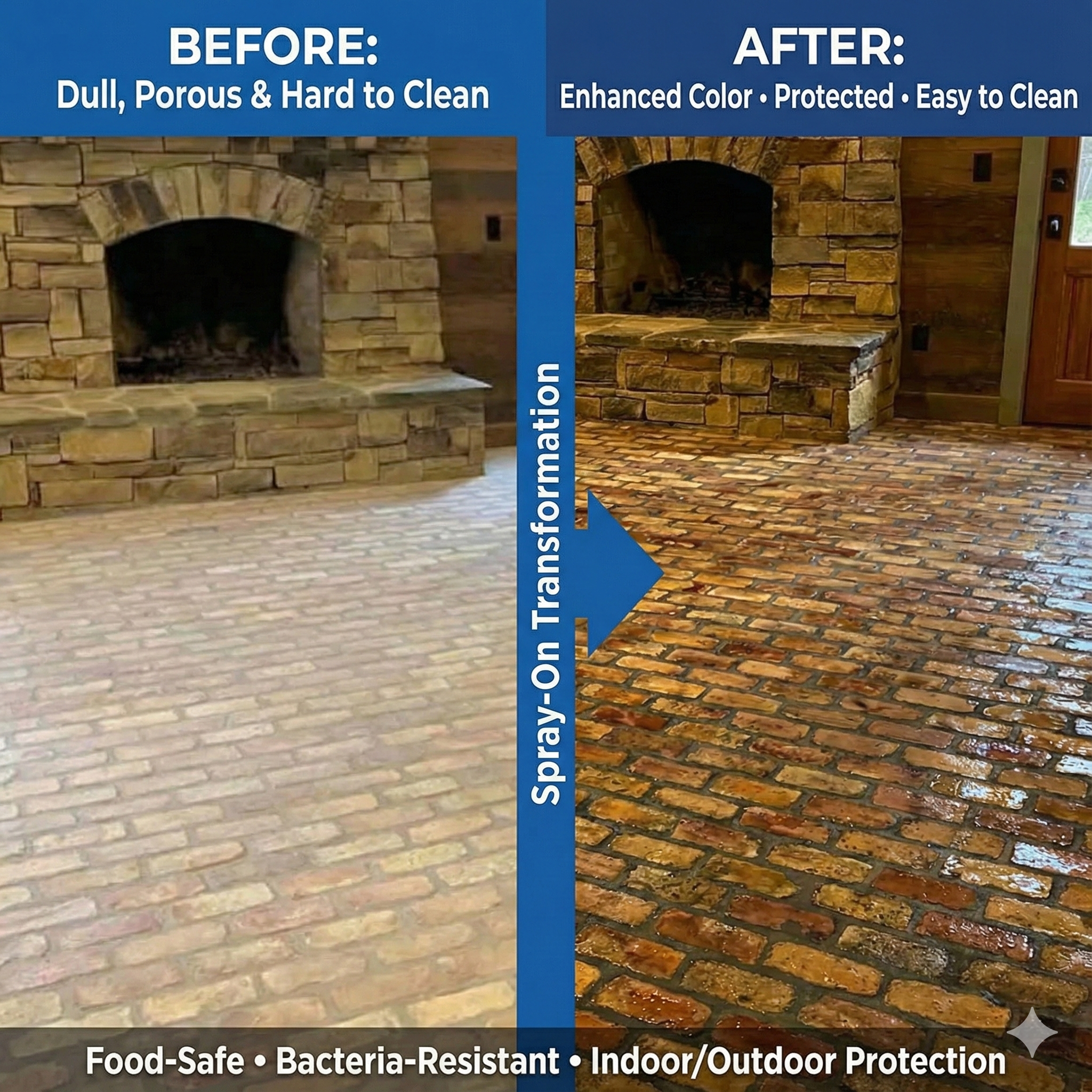 Counterattack before and after