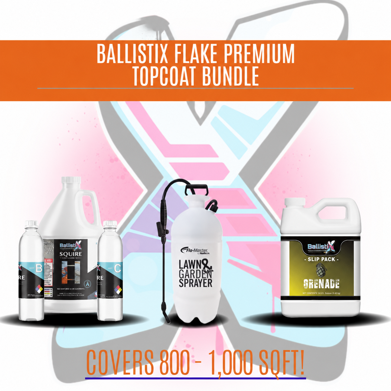 BallistiX Flake Premium Topcoat Bundle