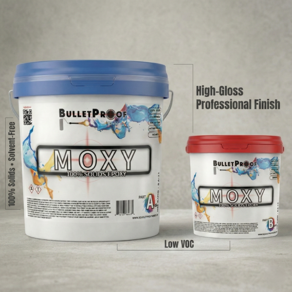 Bulletproof: MOXY | 100% Solids Epoxy 3 Gallon Kit - BallistiX