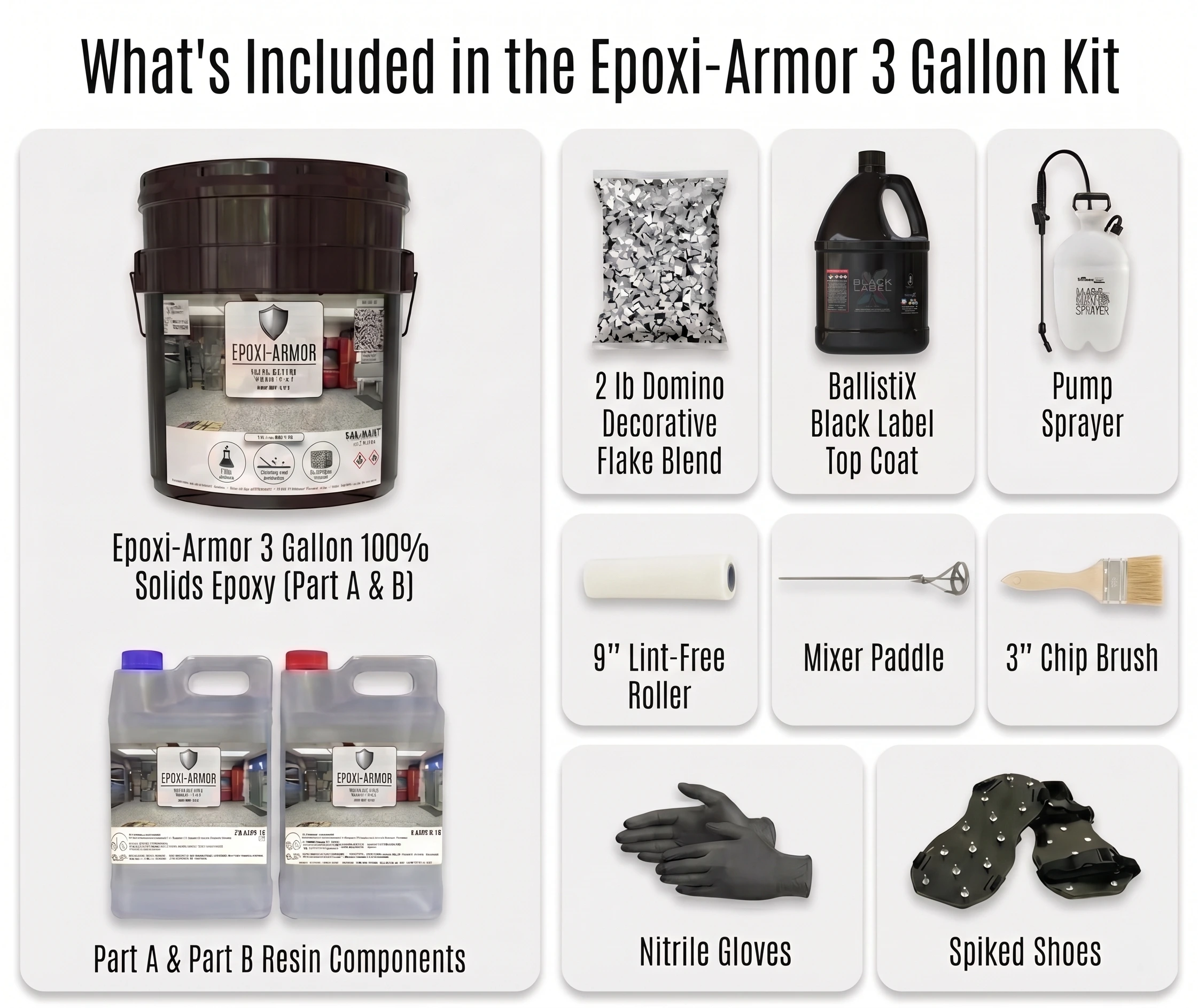 Epoxy armor pack