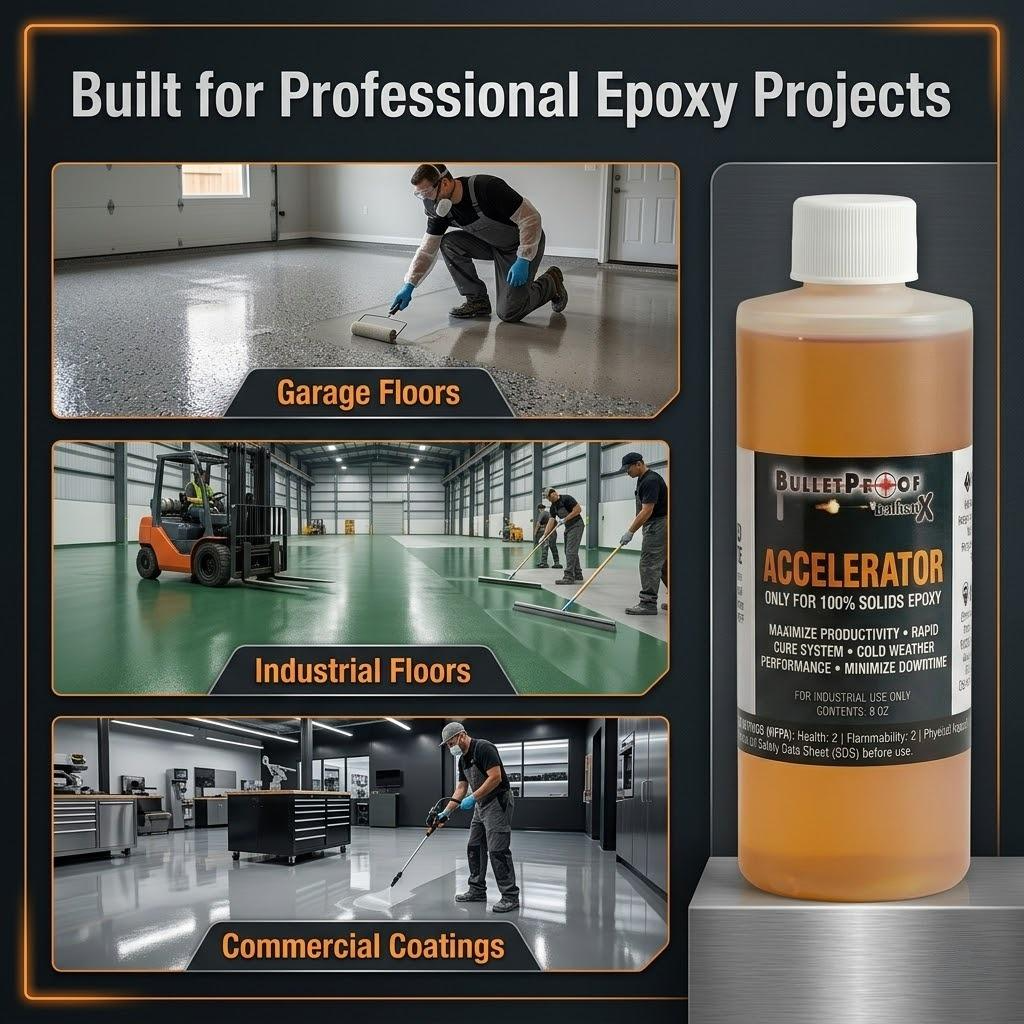 Bulletproof - 100% Solids Epoxy Cure Time Accelerator - Image 3