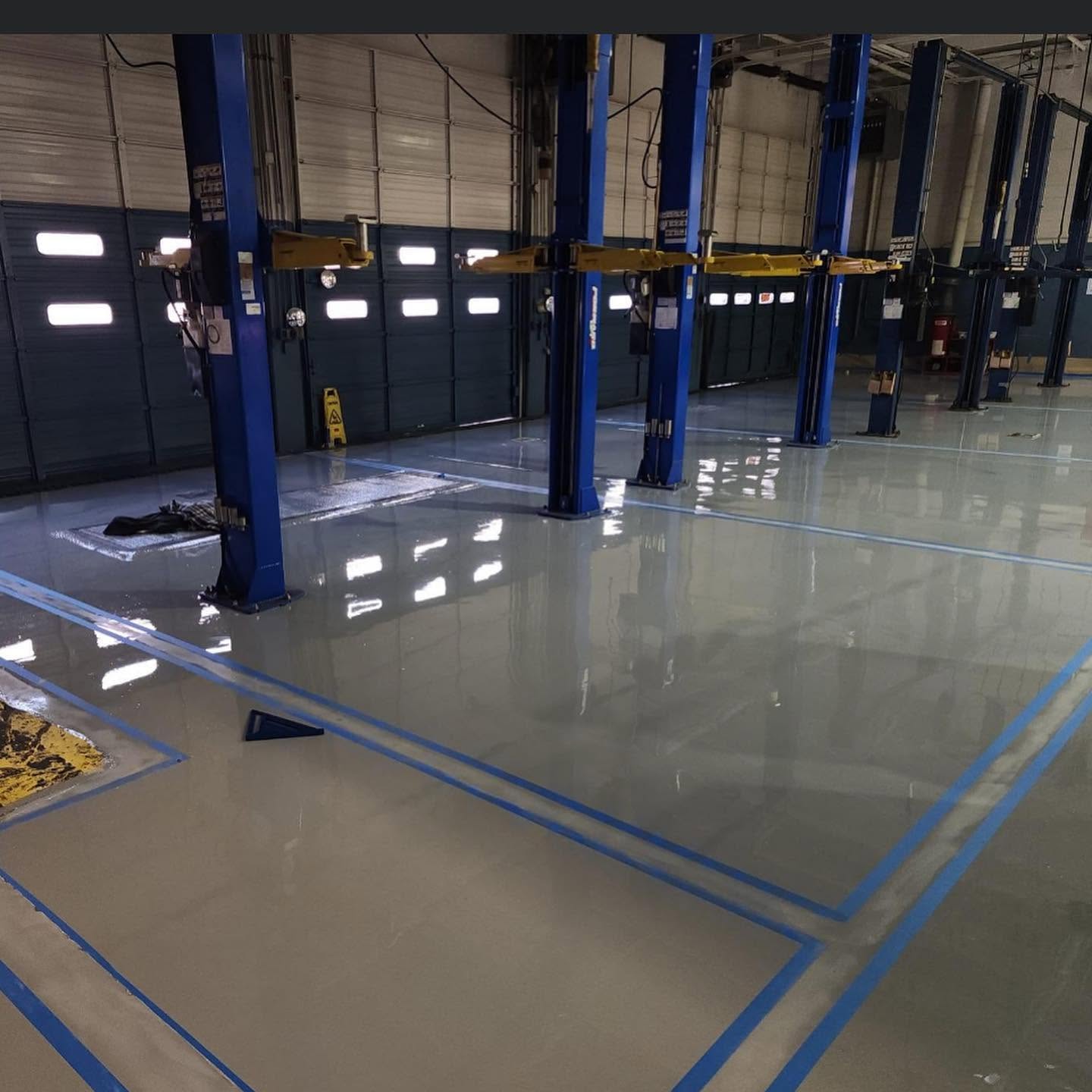 BallistiX maximum floor protection against chemicals and contaminants
